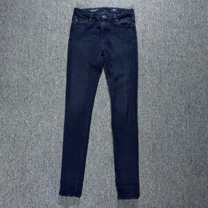 AG Adriano Goldschmied Farrah High Rise Skinny Jeans Womens 25 Dark Wash Stretch